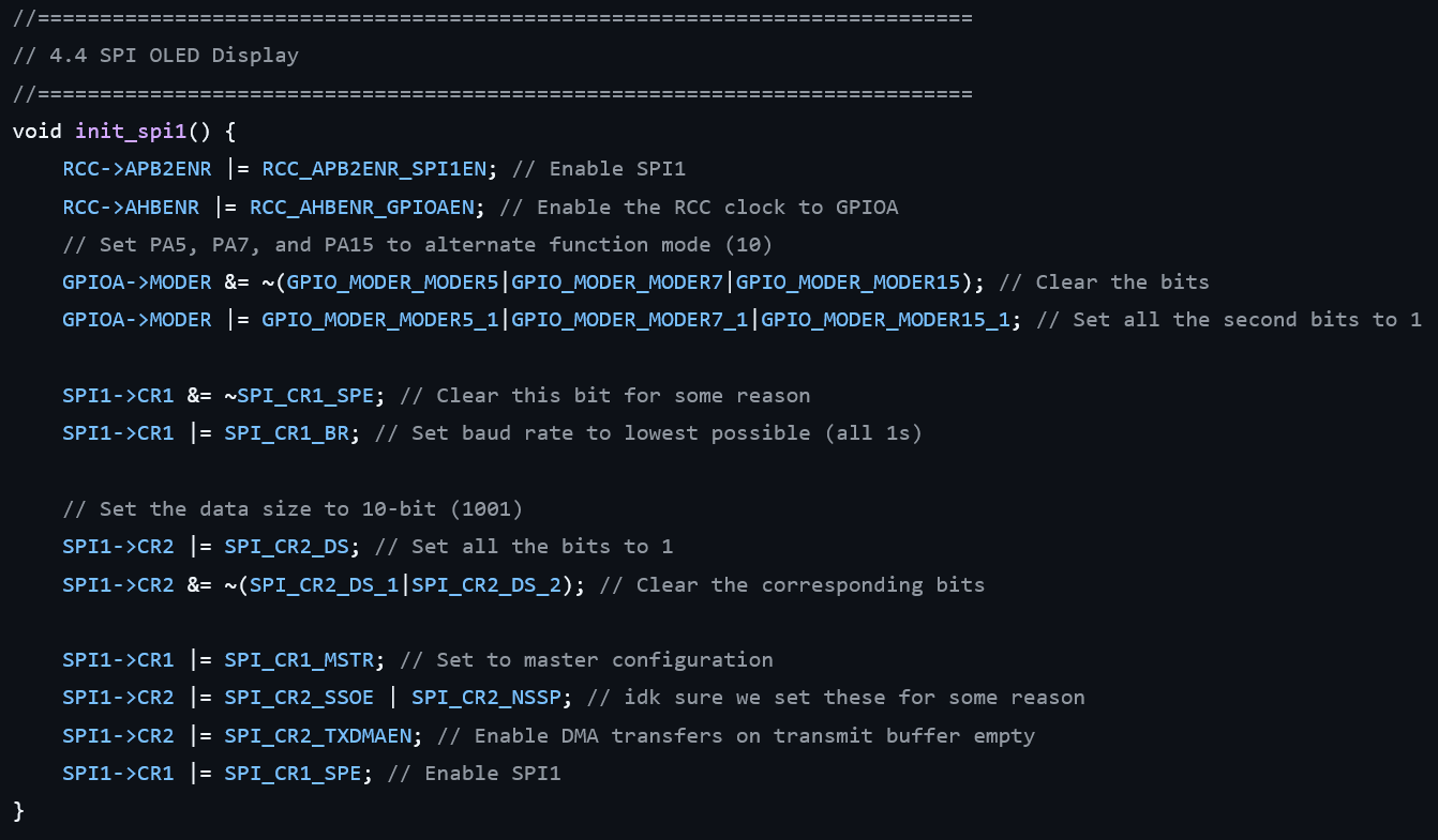 ECE 362 SPI init code